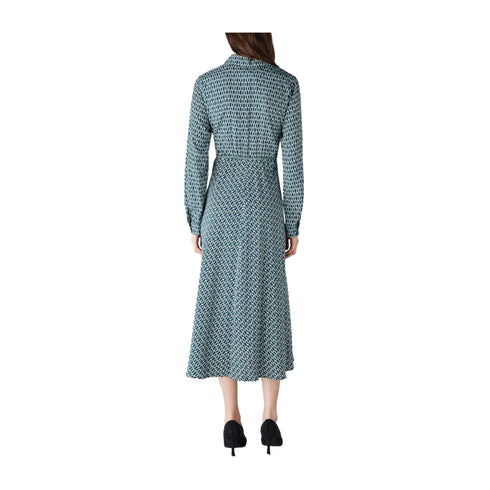EMME MARELLA Abito midi Abito Donna midi con bottoni Verde - Francavilla Moda